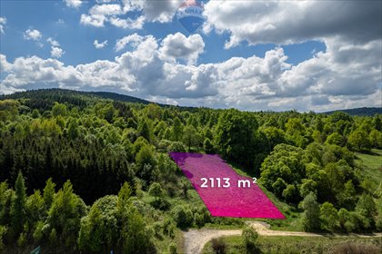 działka na sprzedaż 2113m2 działka Zembrzyce