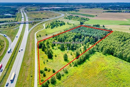 Do sprzedania działka inwestycyjna 29 422 m² w Natolinie działka Natolin