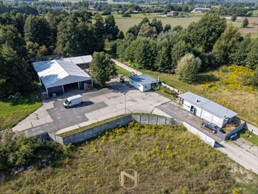 Sprzedam działkę z halami i biurem 550 m² w Deszcznie lokal użytkowy Deszczno
