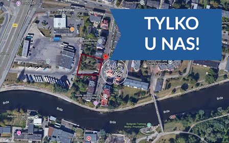 działka na sprzedaż 1803m2 działka Bydgoszcz, Centrum, Krakowska