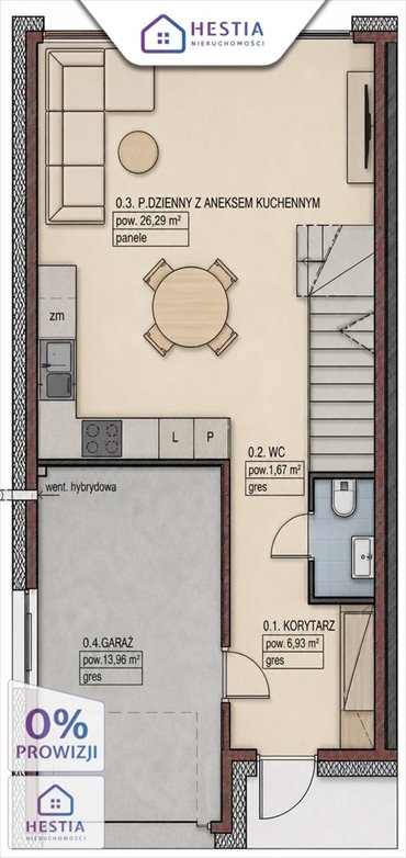 Do sprzedania dom z ogrodem 122 m² w Wielgowie dom Szczecin, Wielgowo