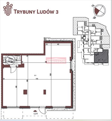 lokal użytkowy na sprzedaż 99m2 lokal użytkowy Kraków, Podgórze Duchackie, Trybuny Ludów