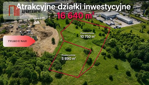 Na sprzedaż atrakcyjne działki inwestycyjne w Legnicy 10 750 m² i 5 890 m² działka Legnica
