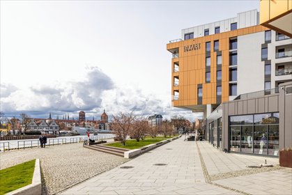 Sprzedam przestronne 73,9 m² apartament z widokiem na Motławę mieszkanie Gdańsk, Śródmieście, Stara Stocznia
