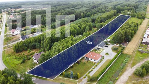 działka na sprzedaż 9600m2 działka Wilcza Wola, rzeszowska 206