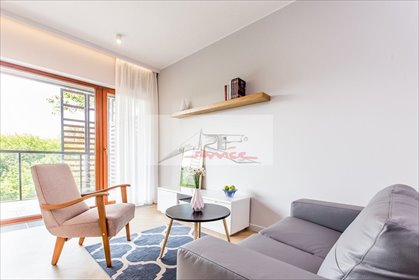 Na wynajem przestronny 3-pokojowy apartament z widokiem na park mieszkanie Warszawa, Mokotów, Konstancińska