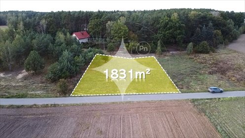 działka na sprzedaż 1831m2 działka Nowe Załubice, Bratnia