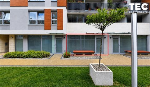 Do sprzedania przestronny lokal usługowy 70 m² z najemcą w prestiżowej inwestycji lokal użytkowy Kraków, Grzegórzki, Grzegórzki, Dąbska