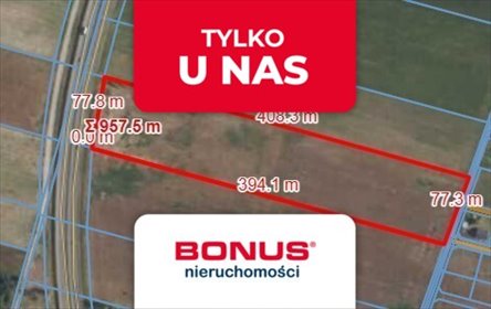 Działka przemysłowa 31 499 m² przy DK61 w Serocku działka Serock
