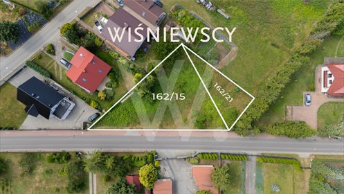 działka na sprzedaż 1083m2 działka Juszkowo, Sadowa