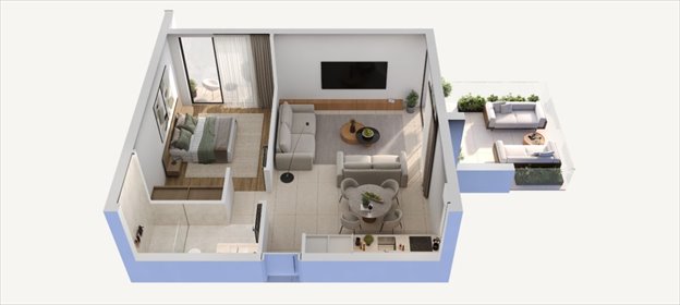 Luksusowe apartamenty 72 m² w Pafos - zapraszam mieszkanie Grobowce Królów, Tomb of the Kings