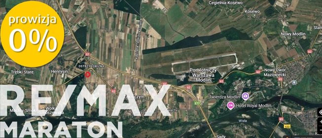 działka na sprzedaż 6505m2 działka Zakroczym, Ostrzykowizna