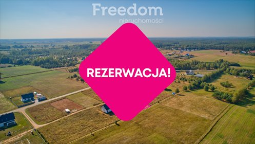 działka na sprzedaż 1100m2 działka Regiel