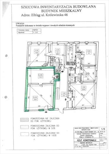 lokal użytkowy na sprzedaż 39m2 lokal użytkowy Elbląg, Królewiecka