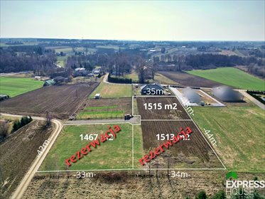 działka na sprzedaż 1515m2 działka Moszna-Kolonia