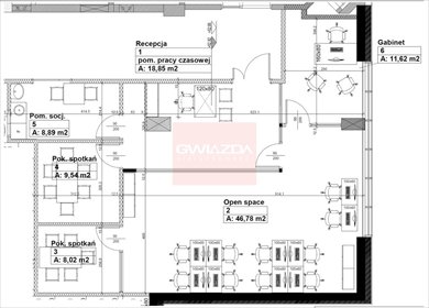 Biuro 103 m² z widokiem na Warszawę, klimatyzacja lokal użytkowy Warszawa, Śródmieście