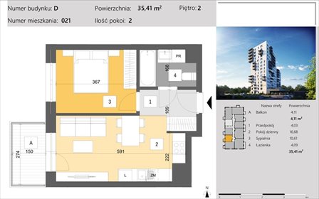 Nowoczesne 2-pokojowe mieszkanie z balkonem zapraszam mieszkanie Rzeszów, Technologiczna
