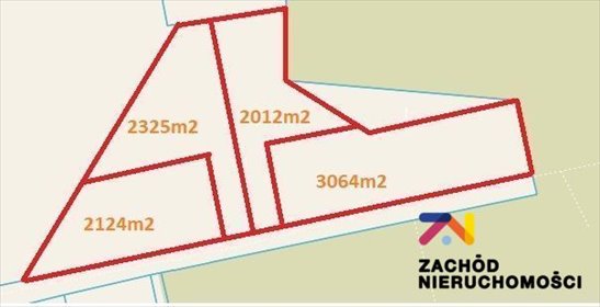 Działka budowlana 2012 m² w Wilkanowie (blisko natury) działka Wilkanowo