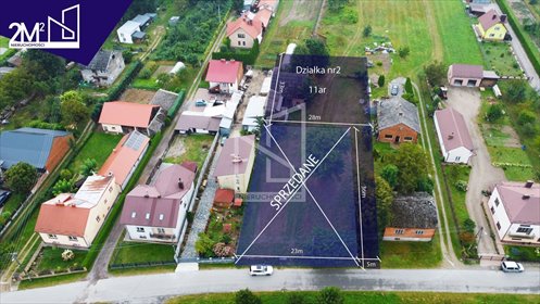 Działka budowlana 10,99 ar z mediami i WZ (Nienadówka) działka Nienadówka