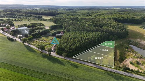 działka na sprzedaż 2000m2 działka Warcz