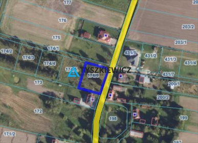 działka na sprzedaż 1430m2 działka Krępsk