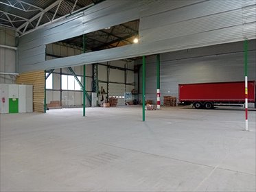 Hala 1860 m² z biurami, wys. 12m, plac utwardzony lokal użytkowy Żory