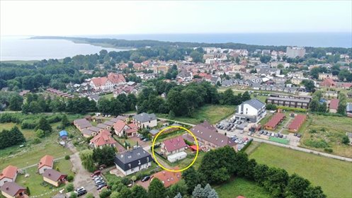 Na sprzedaż dochodowy dom z pensjonatem 112 m² blisko morza dom Dąbki, Spokojna