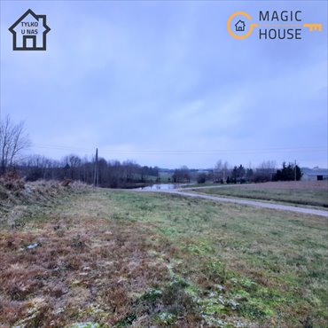 Działka 1215 m² z widokiem na las i staw w Kaszubach działka Szarłata