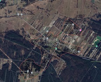 działka na sprzedaż 1349m2 działka Kąck