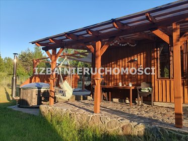 Drewniany domek z sauną, łodzią i atrakcjami dom Woszczele, Świerkowa