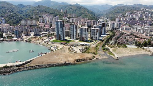Luksusowy 3-pokojowy apartament blisko morza w Trabzon mieszkanie Trabzon, Sancak, Yomra, Trabzon