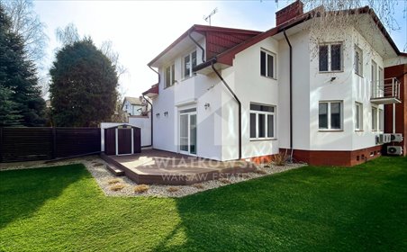 Ekskluzywny dom 6 pokoi, 480 m², Wilanów, po remoncie dom Warszawa, Wilanów, Królewicza Jakuba