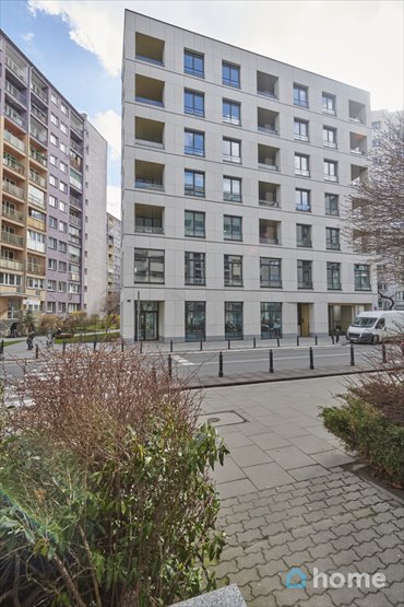 Nowoczesne 74,56 m² z loggią - własna aranżacja w Warszawie mieszkanie Warszawa, Śródmieście Powiśle, Górnośląska