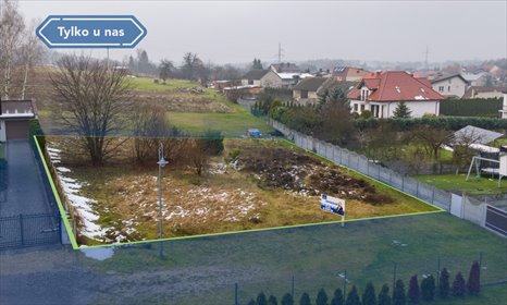 działka na sprzedaż 1220m2 działka Kamyk, Bronisława Malinowskiego