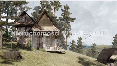 Na sprzedaż przestronny dom 189 m² z tarasem i widokiem na góry dom Baligród, Baligród