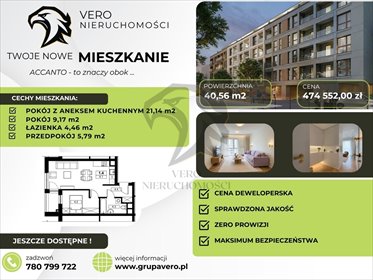 mieszkanie na sprzedaż 41m2 mieszkanie Łódź, Śródmieście