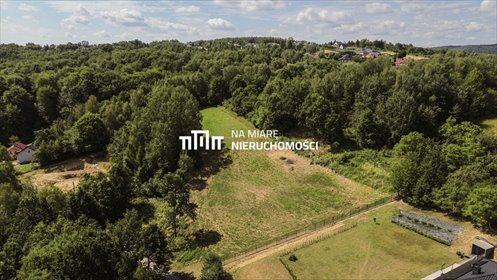 Polecam dużą działkę 37,37 a z warunkami zabudowy pod 4 domy działka Tyczyn, Leśna
