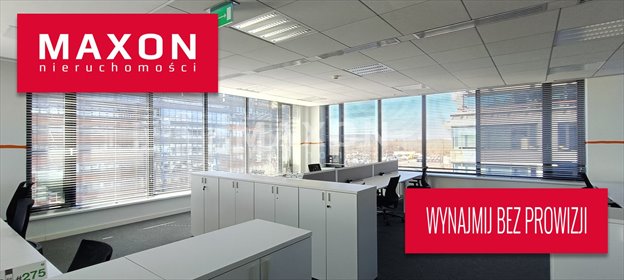 Wynajmę nowoczesne biuro 2890 m² z klimatyzacją i pełnym wyposażeniem lokal użytkowy Warszawa, Ochota, al. Aleje Jerozolimskie