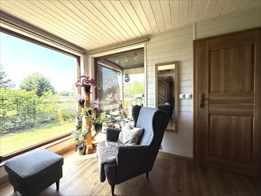 Polecam rustykalny dom 35 m² z ogrodem, garażem i altaną dom Kębliny