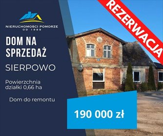 dom na sprzedaż 117m2 dom Sierpowo