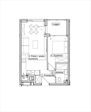 mieszkanie na sprzedaż 38m2 mieszkanie Szczecin, Śródmieście