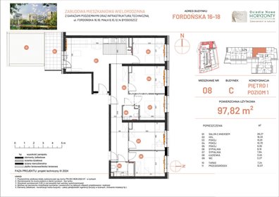 mieszkanie na sprzedaż 98m2 mieszkanie Bydgoszcz, Fordońska