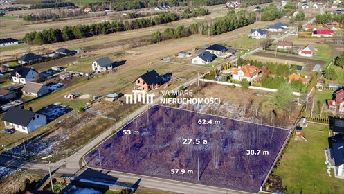 działka na sprzedaż 2751m2 działka Dobrynin