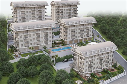 Nowoczesny apartament z widokiem na morze w Konaklı mieszkanie Konaklı, Konaklı, Alanya, Antalya