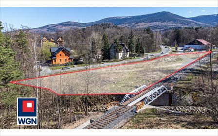 Działka inwestycyjna 3 738 m² z widokiem na Karkonosze działka Karpacz, Wielkopolska
