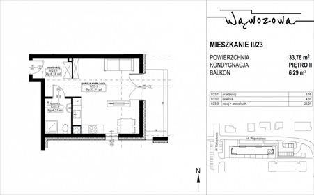 mieszkanie na sprzedaż 34m2 mieszkanie Lublin, Czuby, Wąwozowa