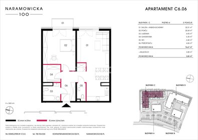 mieszkanie na sprzedaż 77m2 mieszkanie Poznań, Naramowice, Naramowicka