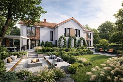 Dom z ogrodem w Ołtarzewie, 144 m², 500 m² działki dom Ołtarzew