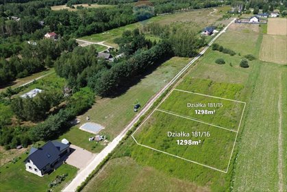 działka na sprzedaż 1298m2 działka Bednary