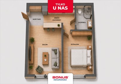 mieszkanie na sprzedaż 45m2 mieszkanie Poznań, Raszyn, Raszyn, Pogodna